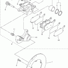 YZF-R1 Задний суппорт тормозной