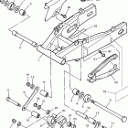 YZF600RWC/YZF600RW Бугель (задний рычаг)