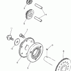 YZF600RTC/YZF600RT Муфта стартера