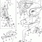V STAR 650 SILVERADO-XVS65ATWC/XVS65ATW Топливный бак