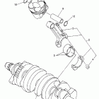 R6W-YZFR6WC/YZFR6W Коленчатый вал и Поршень