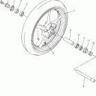R6 -YZF-R6SX/YZF-R6SXC Переднее колесо