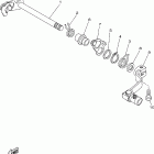 YZ85X Вал переключения