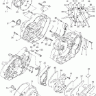 V STAR 1300-XVS13AWC/XVS13AW Крышка картера двигателя