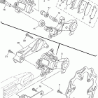 YZ250FX Задний суппорт тормозной