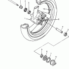 YZF600RTC/YZF600RT Переднее колесо