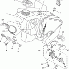 YZ250W1 Топливный бак