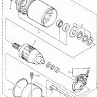 YZF600RTC/YZF600RT Стартер электрический