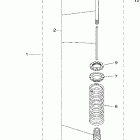 YZ85X Задняя подвеска