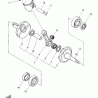YZ85X Коленчатый вал и Поршень