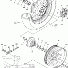 ROAD STAR-XV17AS Заднее колесо