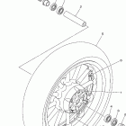 ROADLINER-XV19WC/XV19W Переднее колесо