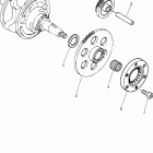 VIRAGO 250-XV250VC/XV250V Муфта стартера