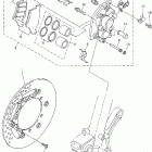 YZ450FV_2/YZ450FV Передний тормозной суппорт