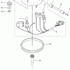 V STAR MIDNIGHT CUSTOM-XVS650TC/XVS650T Спидометр