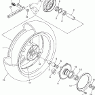 FJR1300  FJR13AEW/FJR13AEWC Заднее колесо