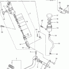 FZ6 Задний торм цилиндр