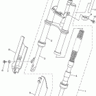 TTR50EV Передняя вилка