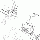 V STAR 1100 CUSTOM-XVS1100RC/XVS1100R Масляный насос
