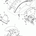 V STAR 1100 CUSTOM MIDNIGHT-XVS11WC-B/XVS11W-B Крыло