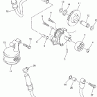WR450F Масляный насос