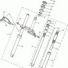 PW50X Передняя вилка