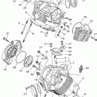 V STAR 1100 CUSTOM-XVS1100RC/XVS1100R Головка цилиндра