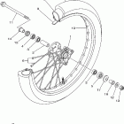 TTR125LX Переднее колесо