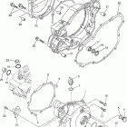 WR250FT Крышка картера двигателя