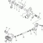 V STAR 1100 CUSTOM-XVS1100RC/XVS1100R Вал переключения