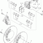 FZ1 FZS10VC/FZS10V Передний тормозной суппорт