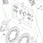 ROAD STAR MIDNIGHT WARRIOR-XV17PCMVC/XV17PCMV Передний тормозной суппорт