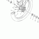 WR250FV Переднее колесо