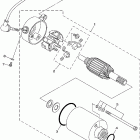 VIRAGO 250-XV250VC/XV250V Стартер электрический