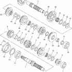 FJR1300  FJR13AEW/FJR13AEWC Трансмиссия