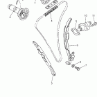 WR250FV Цепь механизма газораспределения