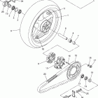 FZ6 Заднее колесо