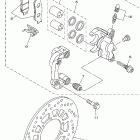TW200 Передний тормозной суппорт