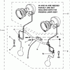 ROAD STAR MIDNIGHT SILVERADO-XV17ATMTC/XV17ATMT Passing lamp kit