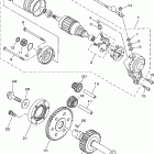 ROAD STAR WARRIOR-XV17PCRC-B/XV17PCR-B Стартер