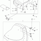 V-STAR SILVERADO-XVS1100ATT/XVS1100ATT Сидение