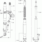 FZ1 FZS10VC/FZS10V Передняя вилка