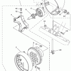 V STAR MIDNIGHT CUSTOM-XVS650TC/XVS650T Фара
