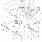YZ85V Топливный бак