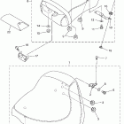 V STAR 1100 CLASSIC CAST-XVS11AWVC/XVS11AWV Сидение