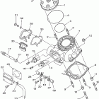 YZ125W1 Головка цилиндра