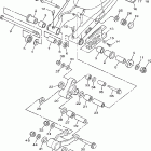 TTR230W Бугель (задний рычаг)