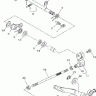 V STAR MIDNIGHT CUSTOM-XVS650TC/XVS650T Вал переключения