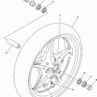 ROAD STAR MIDNIGHT WARRIOR-XV17PCMVC/XV17PCMV Переднее колесо