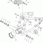 V STAR 650 CLASSIC-XVS65AVC/XVS65AV Задний рычаг подвески